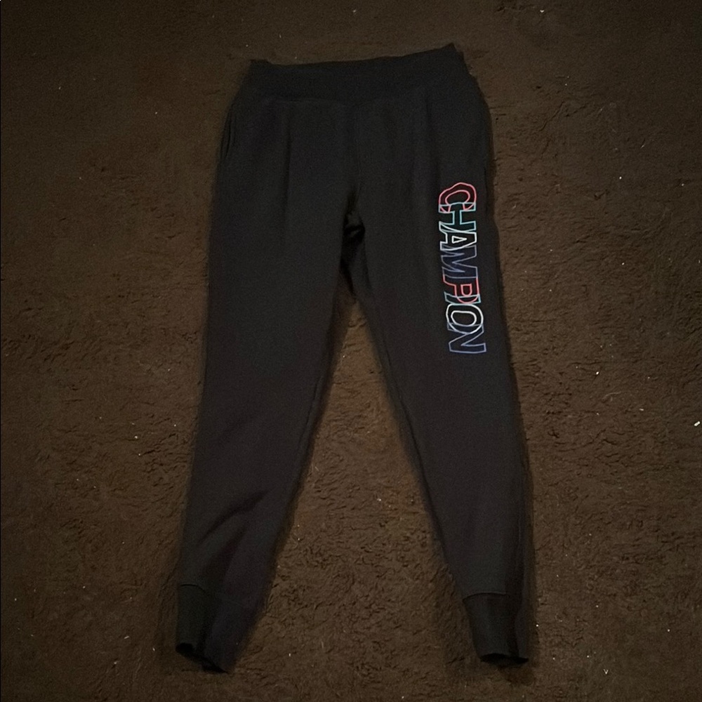 Champion Black Sweatpants Relaxed Fit Joggers